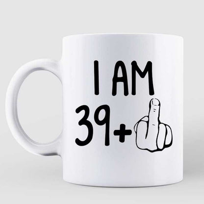 Funny Birthday Gift Middle Finger Plus Gift For Family Best Friends Siblings Couple Personalized Coffee Mug