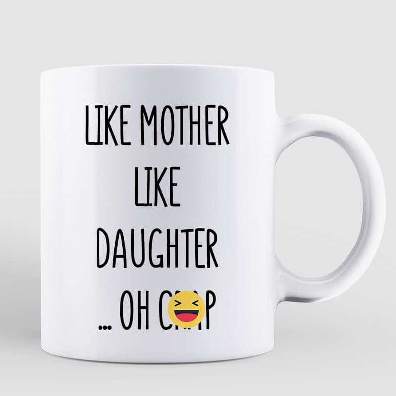 Like Mother Father Like Daughters Sons Doll Family Personalized Mug
