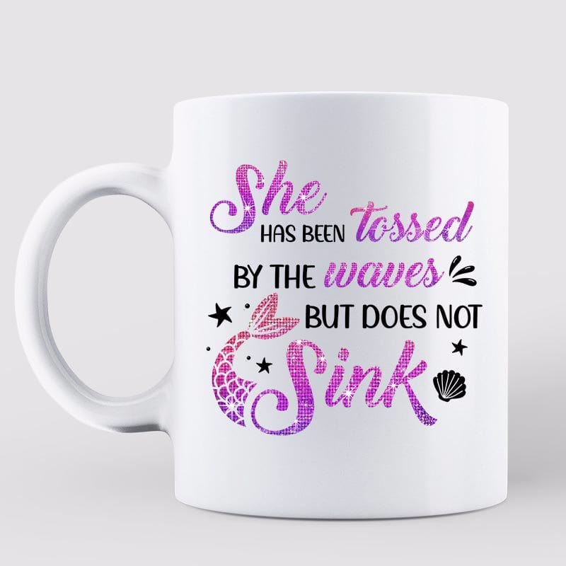 Mermaid Doll She Does Not Sink Personalized Mug