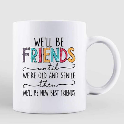 Old Doll Besties Best Friends Sisters Personalized Mug