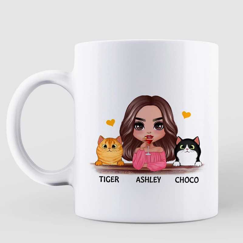Purrfect Cat Mom Mother's Day Gift Personalized Mug