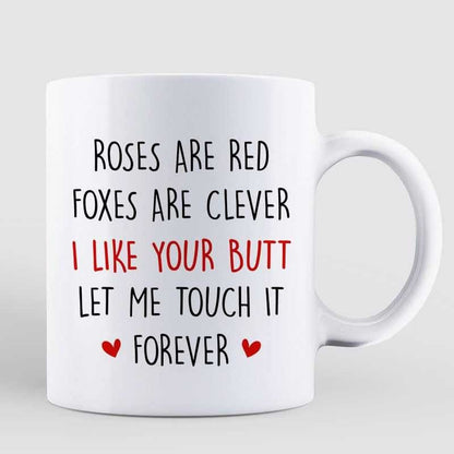 Roses Are Red Doll Couple Funny Gift For Him For Her Personalized Mug