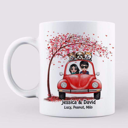 You Me Dog In Car Gift Personalized Mug