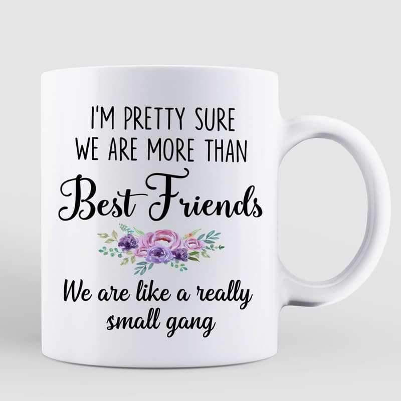 Cool Besties Small Gang Personalized Mug