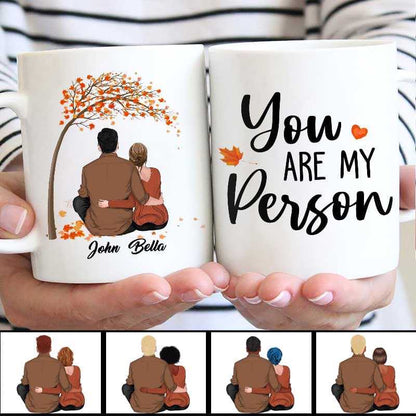 Couple Fall Season Gift For Him For Her Personalized Mug