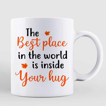 Couple Fall Season Gift For Him For Her Personalized Mug