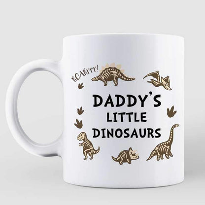 Daddy Little Dinosaur Personalized Mug