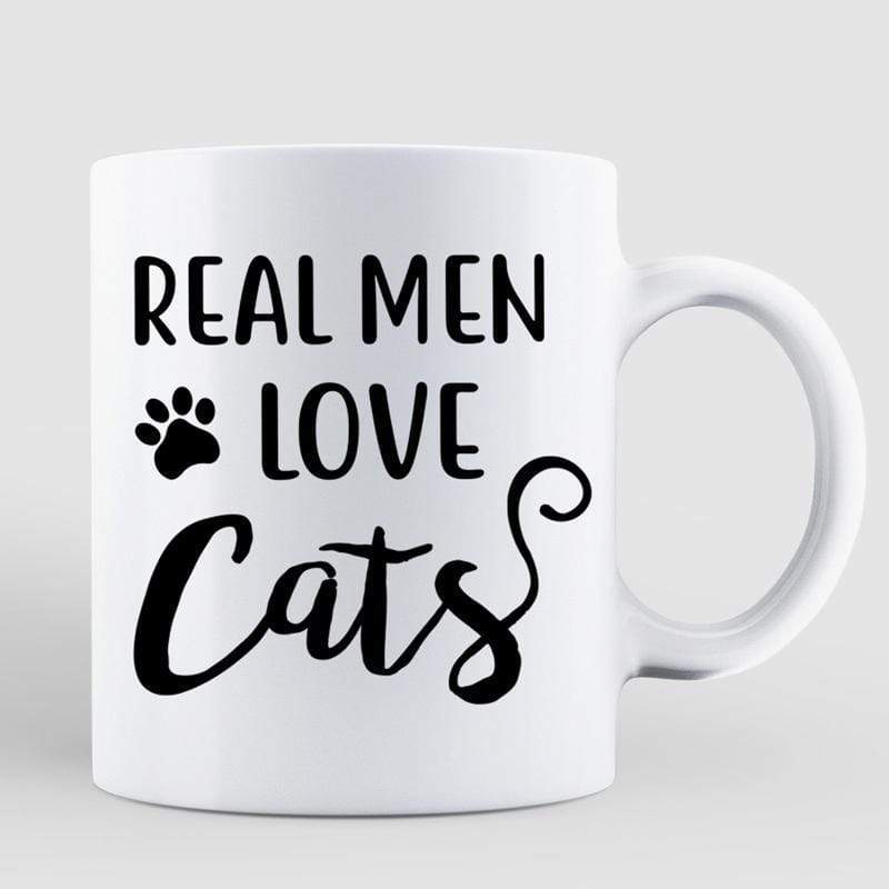 Father Of Cats Old Man Personalized Mug