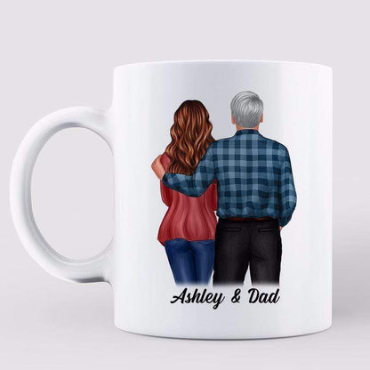 Father's Day Dear Dad From Daughter Personalized Mug
