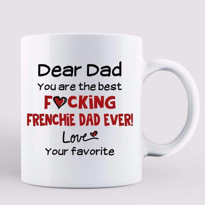 French Bulldog Best Dog Mom Personalized Coffee Mug