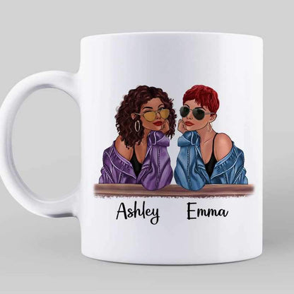 I'll Be There For You Fashion Besties Personalized Mug