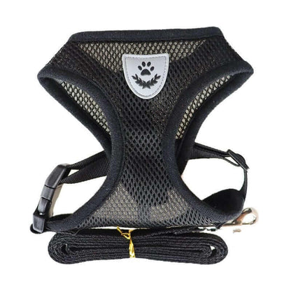 Nylon Mesh Dog Harness And Leash