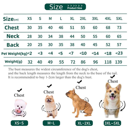 College V-neck Sweater for Dogs