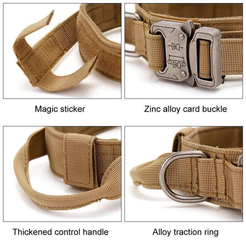 Tactical Dog Collar & Leash