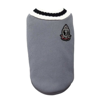 College V-neck Sweater for Dogs