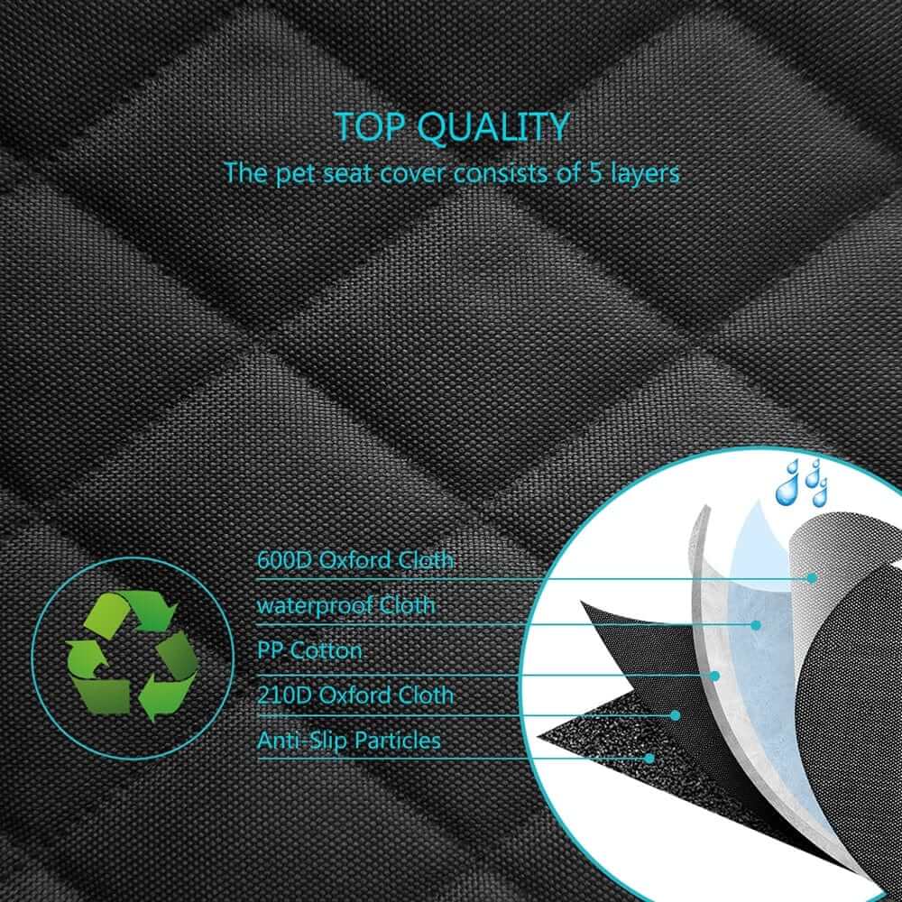 Travel Car Seat Cover for Dogs