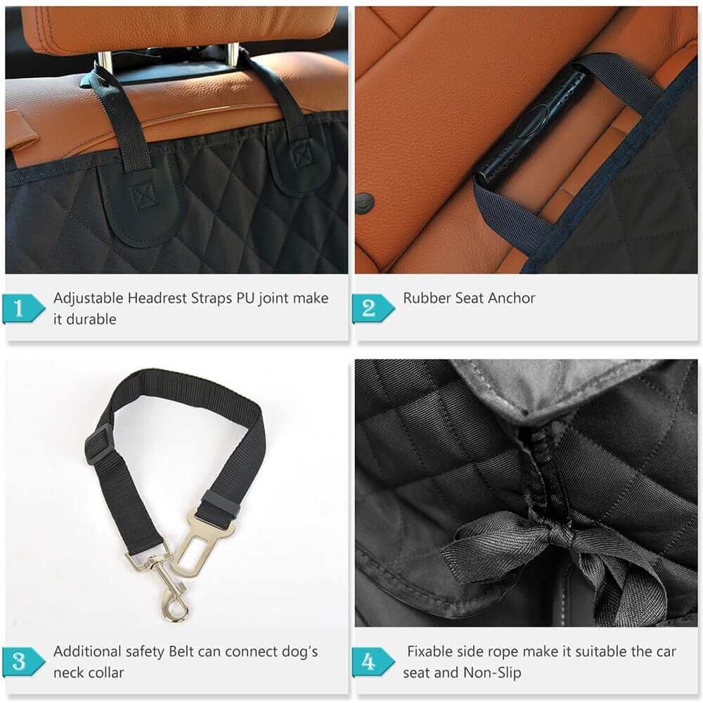 Travel Car Seat Cover for Dogs