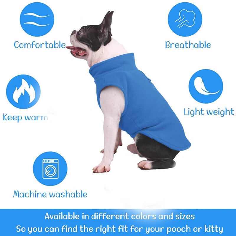 Fleece Dog Jacket