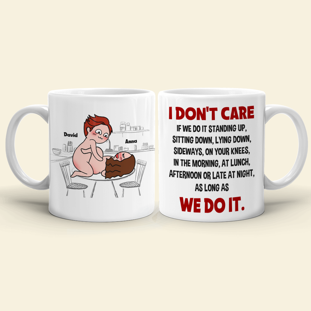 Couple Make Love, Personalized Couple Mug - Gift For Couple