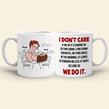 Couple Make Love, Personalized Couple Mug - Gift For Couple