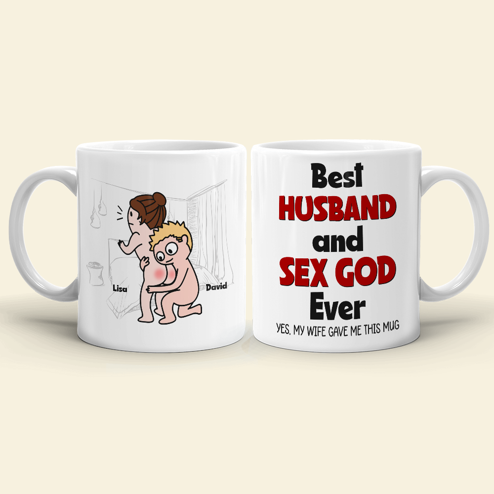 Best Couple Make Love, Personalized Naughty Couple Mug Wine Tumbler Accent Mug
