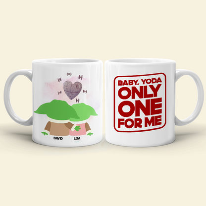 Baby Only One For Me, Naughty Couple White Mug