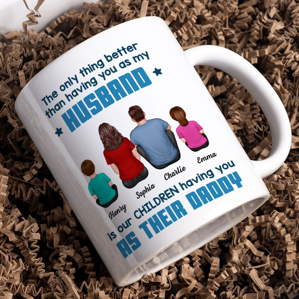 The Only Thing Better Than Having You As My Husband Personalized Mug, Gift For Dad