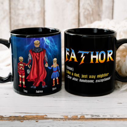 Father's Day 01HUPO080423TM-01 Personalized Coffee Mug