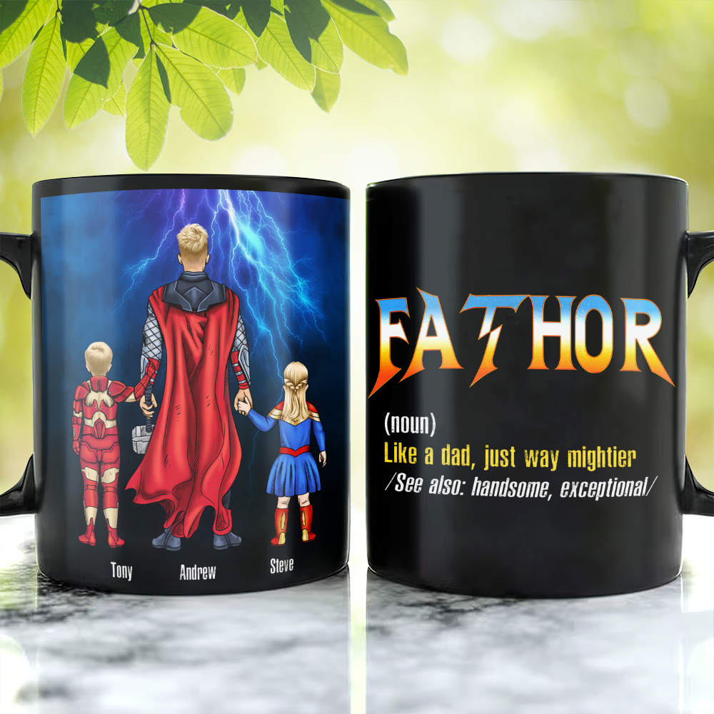 Father's Day 01HUPO080423TM-01 Personalized Coffee Mug