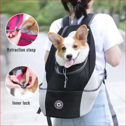 Portable Outdoor Pet Carrier, Ideal for Travel with Your Pet