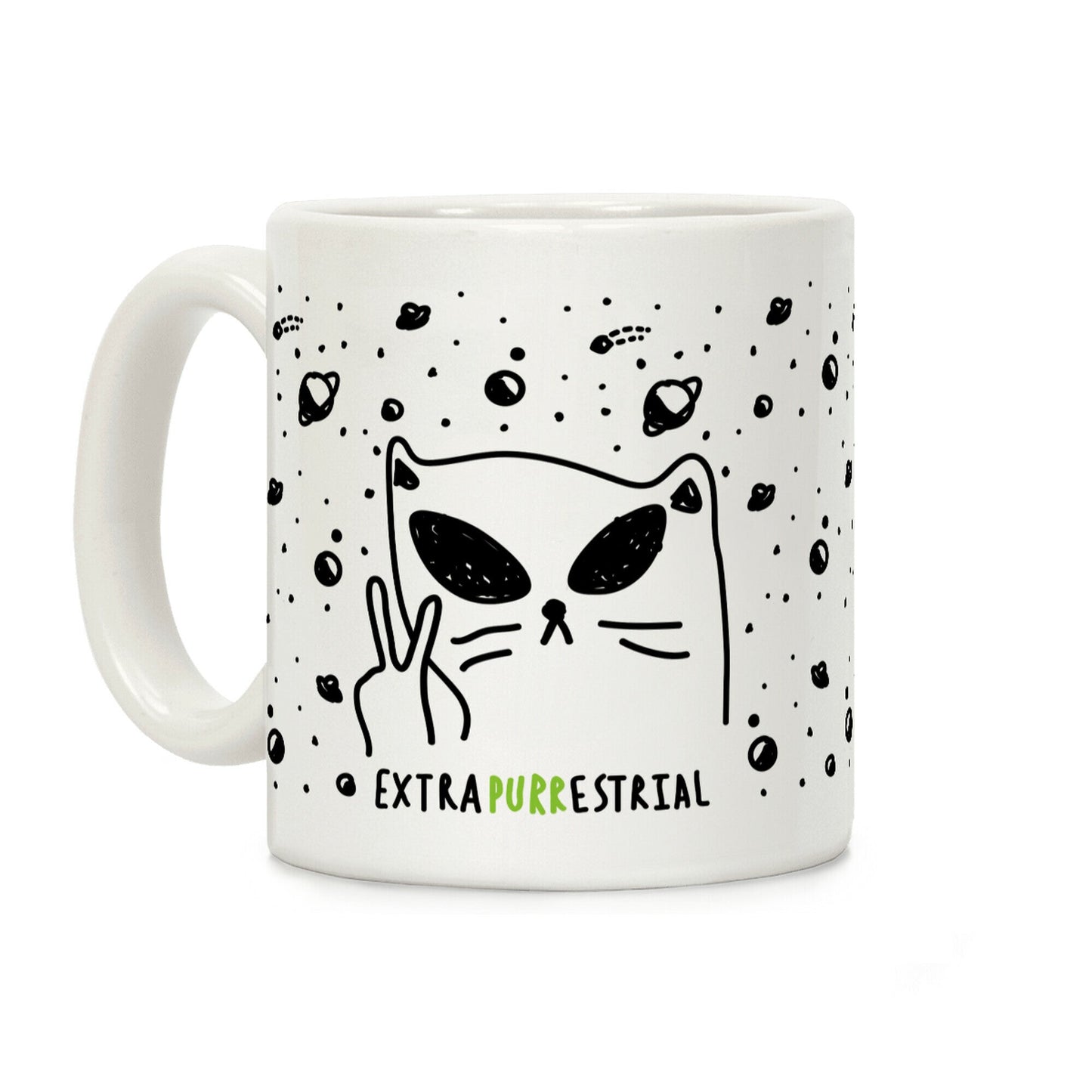 Extrapurrestrial Coffee Mug