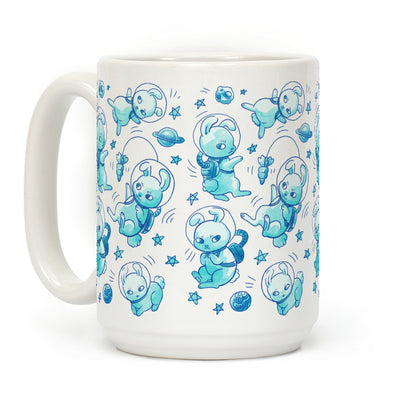 Bunnies In Space Coffee Mug