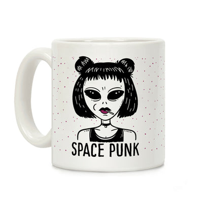 Space Punk Alien Coffee Mug