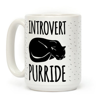 Introvert Purride Coffee Mug