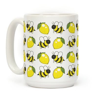 Lemon and Bee Coffee Mug