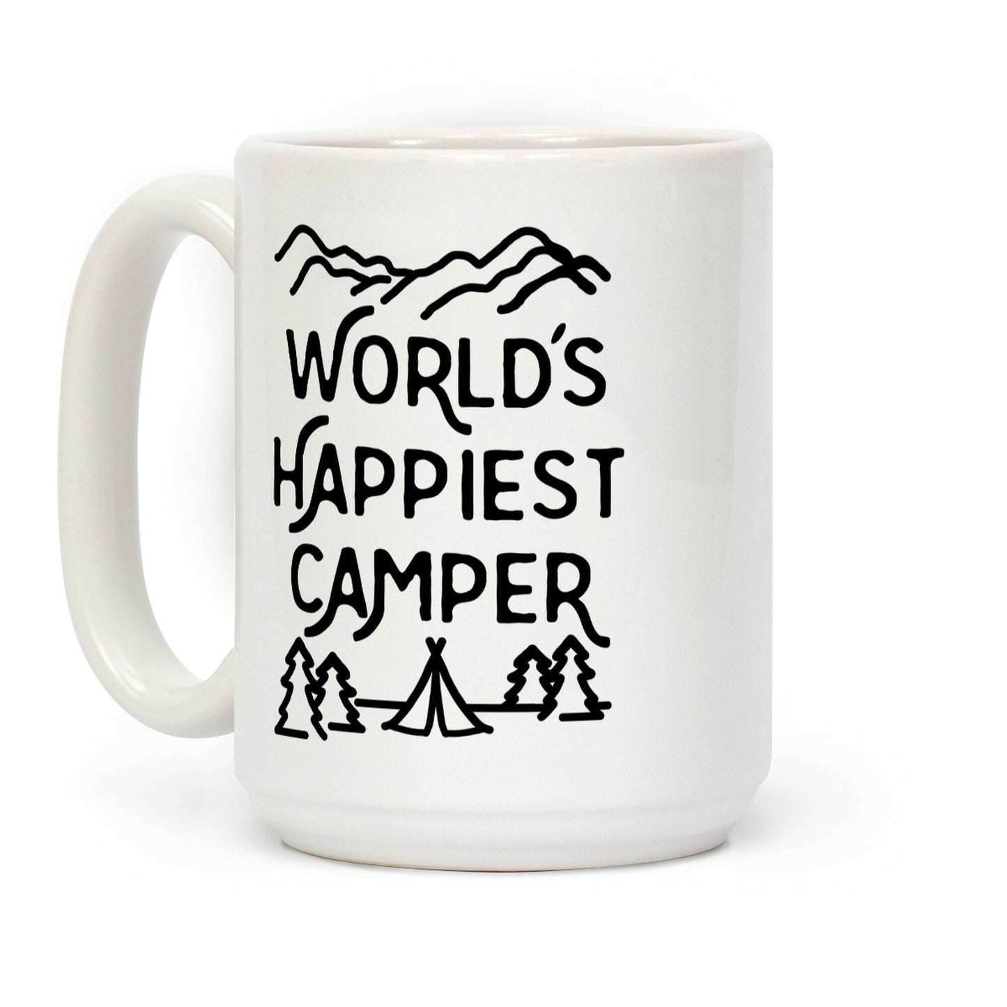 World's Happiest Camper Coffee Mug