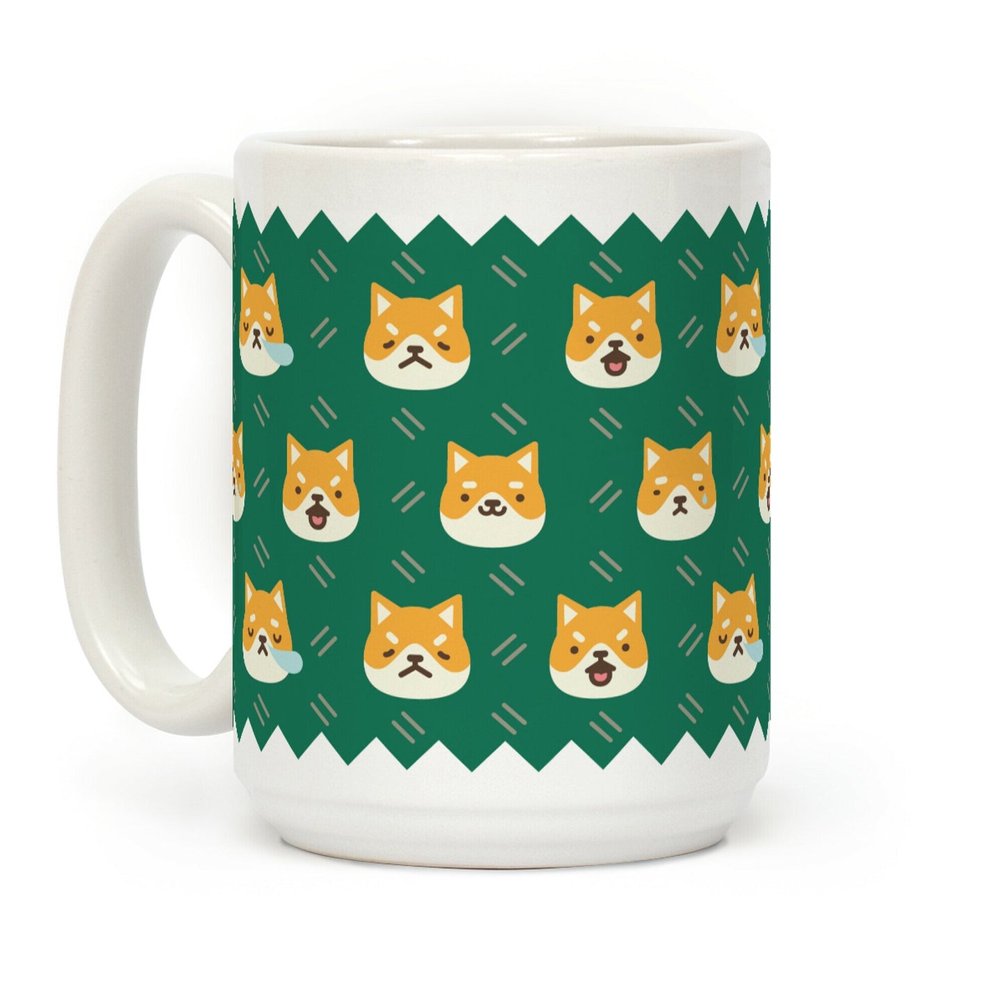 Shiba Inu Emoji Mug Coffee Mug