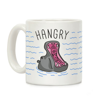 Hangry Hippo Coffee Mug