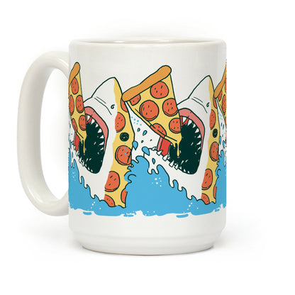 Pizza Shark Coffee Mug