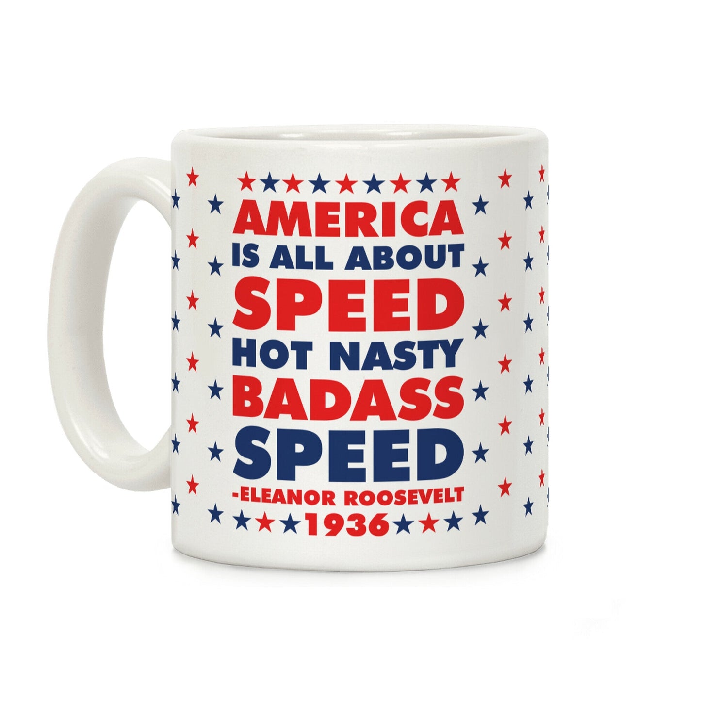 America is All About Speed Coffee Mug