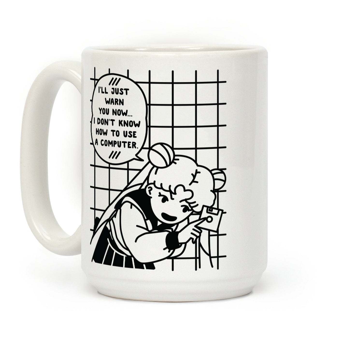 I Don't Know How To Use A Computer Coffee Mug