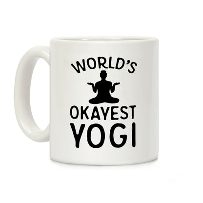 World's Okayest Yogi Coffee Mug