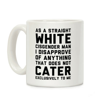 Straight White Man Coffee Mug