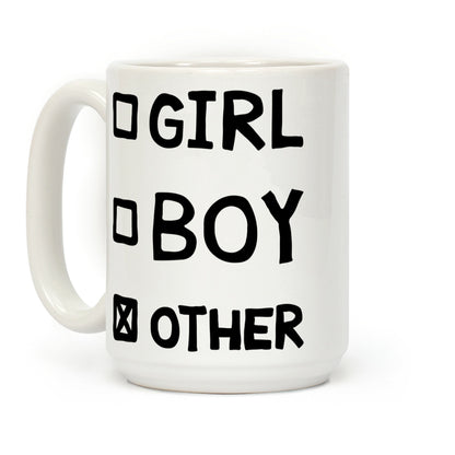 Non-Binary Checklist Coffee Mug