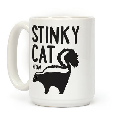 Stinky Cat Skunk Coffee Mug