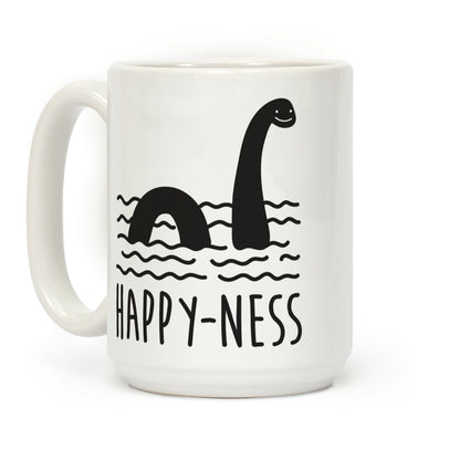 Happy-Ness Loch Ness Monster Coffee Mug