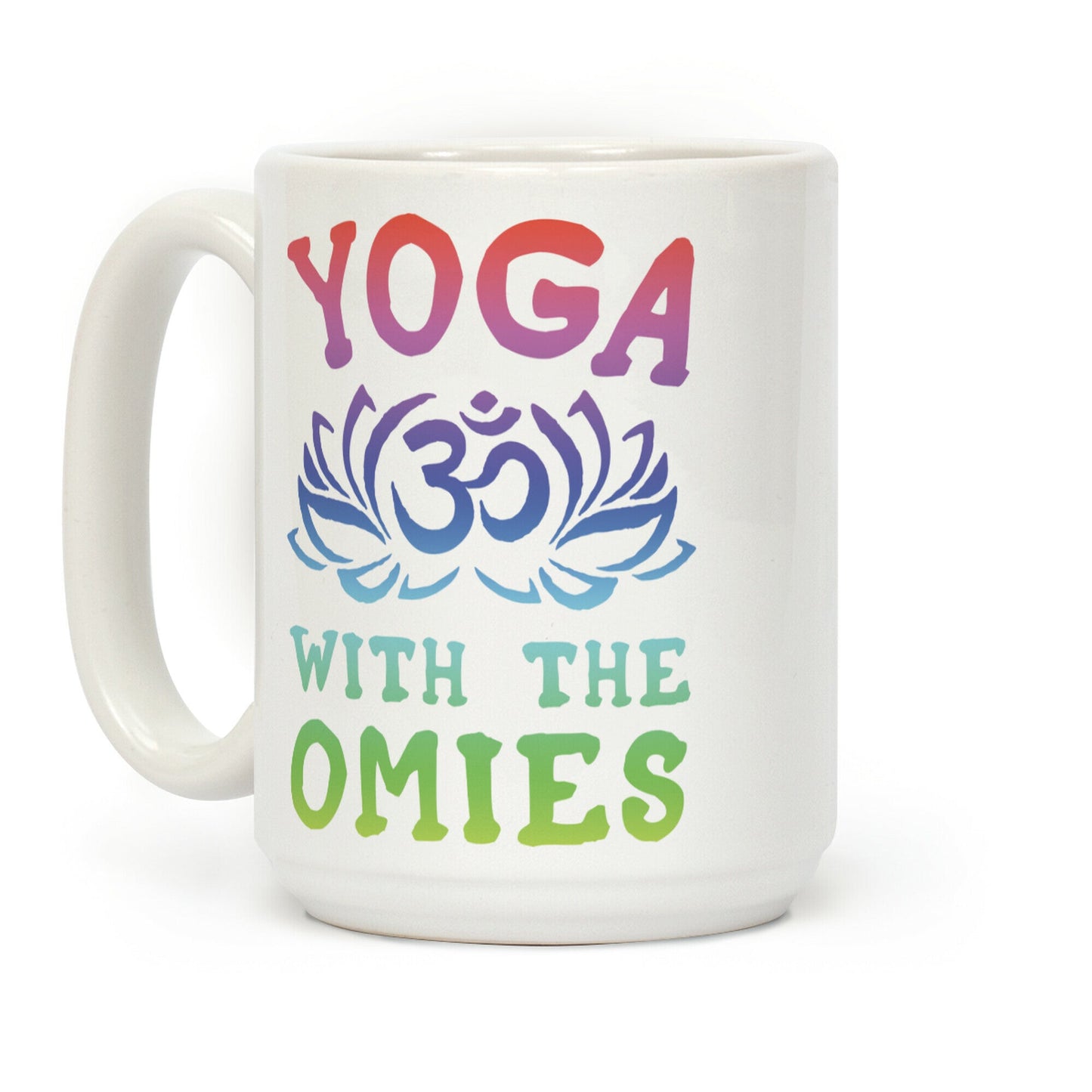 Yoga With The Omies Coffee Mug