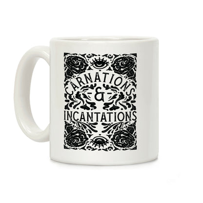 Carnations and Incantations Coffee Mug