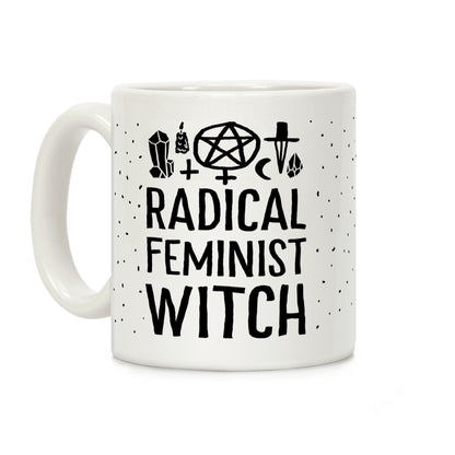 Radical Feminist Witch Coffee Mug