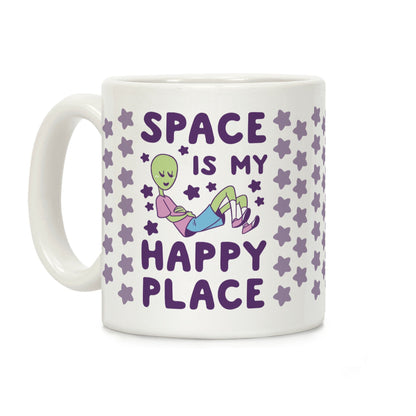 Space is my Happy Place Coffee Mug